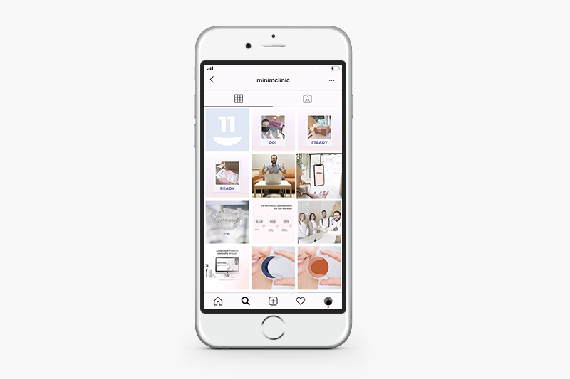 Feed instagram Minim clinic